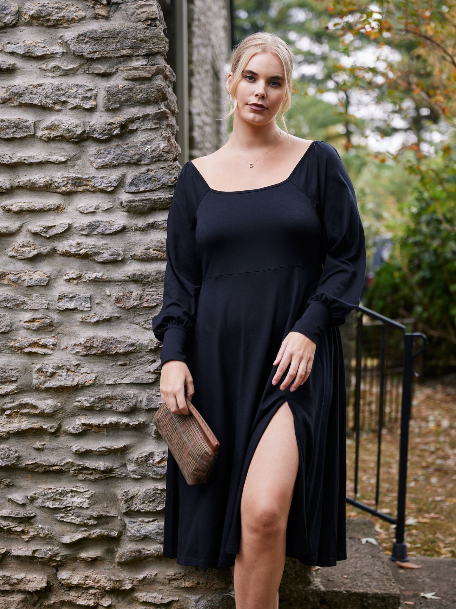 Rita Square Neck Midi Dress sold by Able product image thumbnail 5