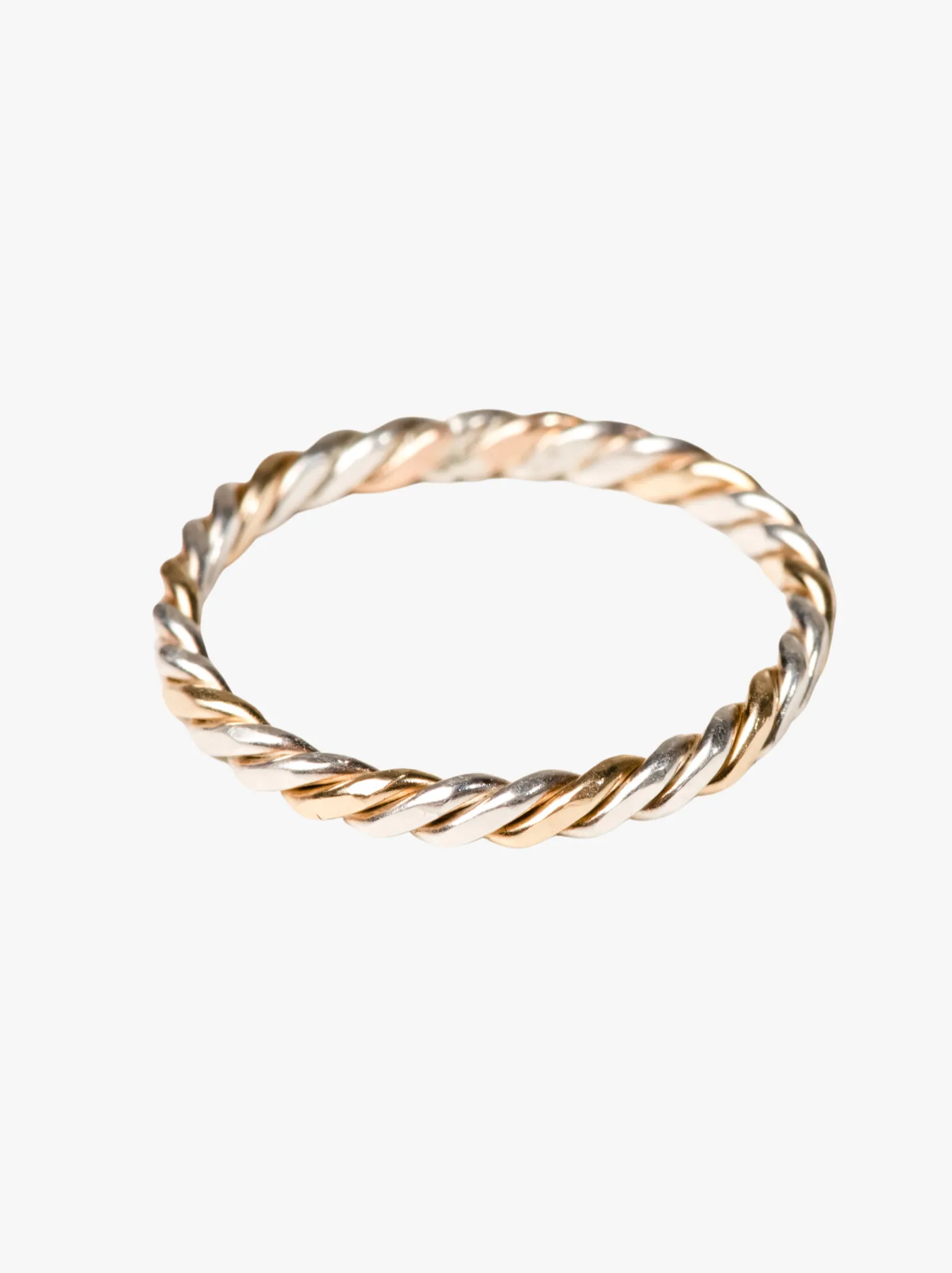 Two-Tone Twist Ring sold by Able