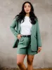 Heather Linen Blazer sold by Able