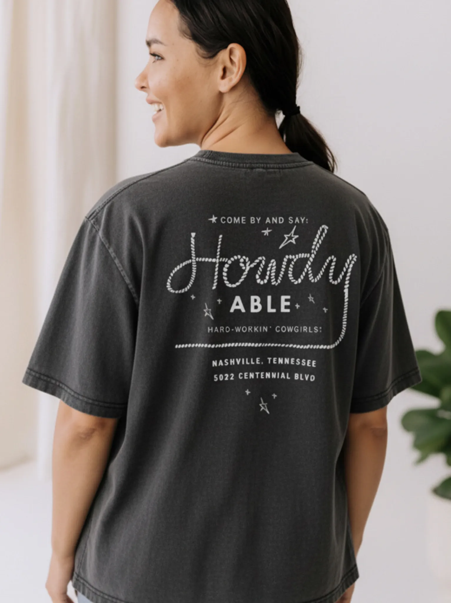 Say Hi Tee sold by Able product image thumbnail 2