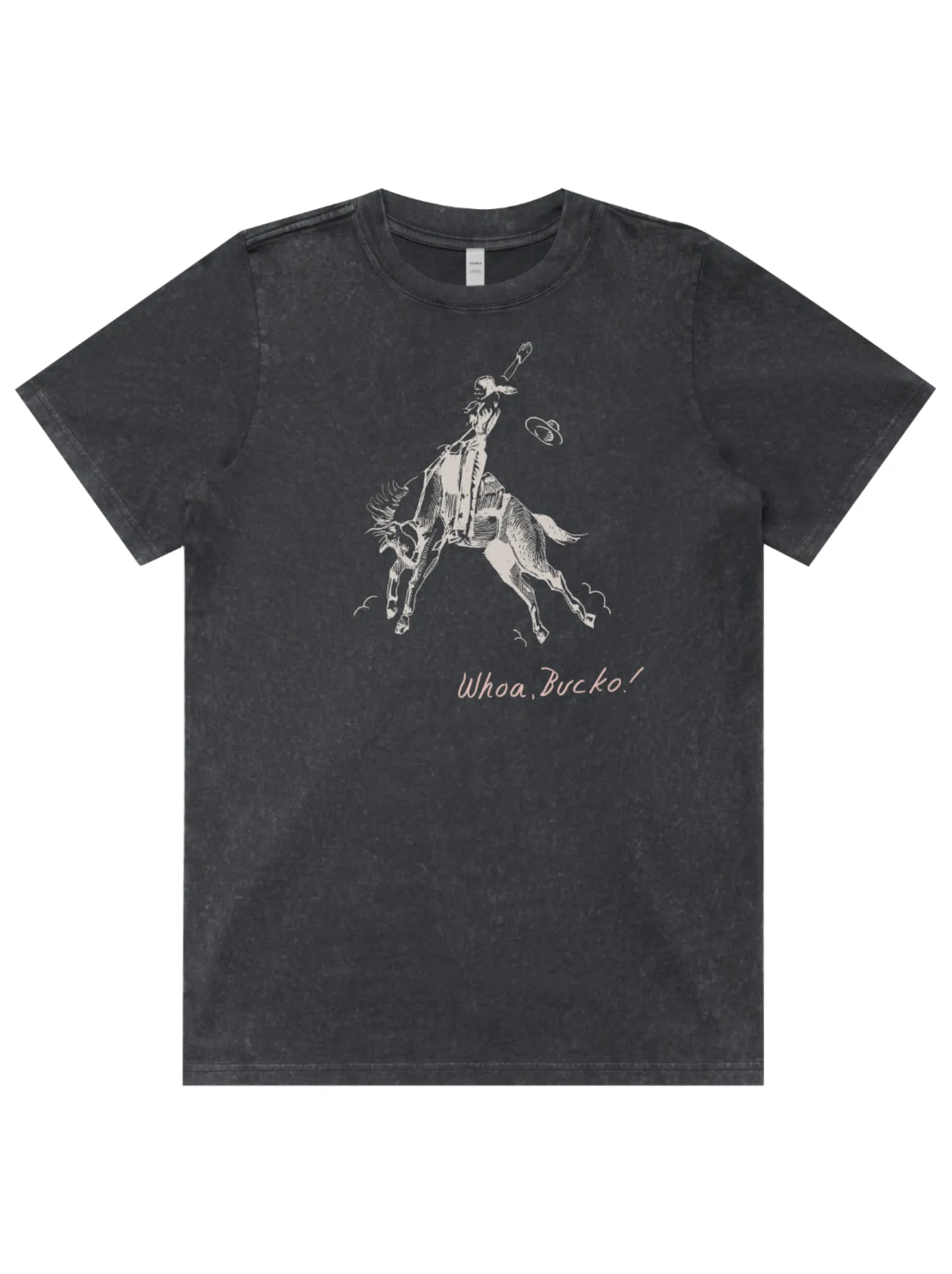 Whoa Bucko Tee sold by Able product image thumbnail 2