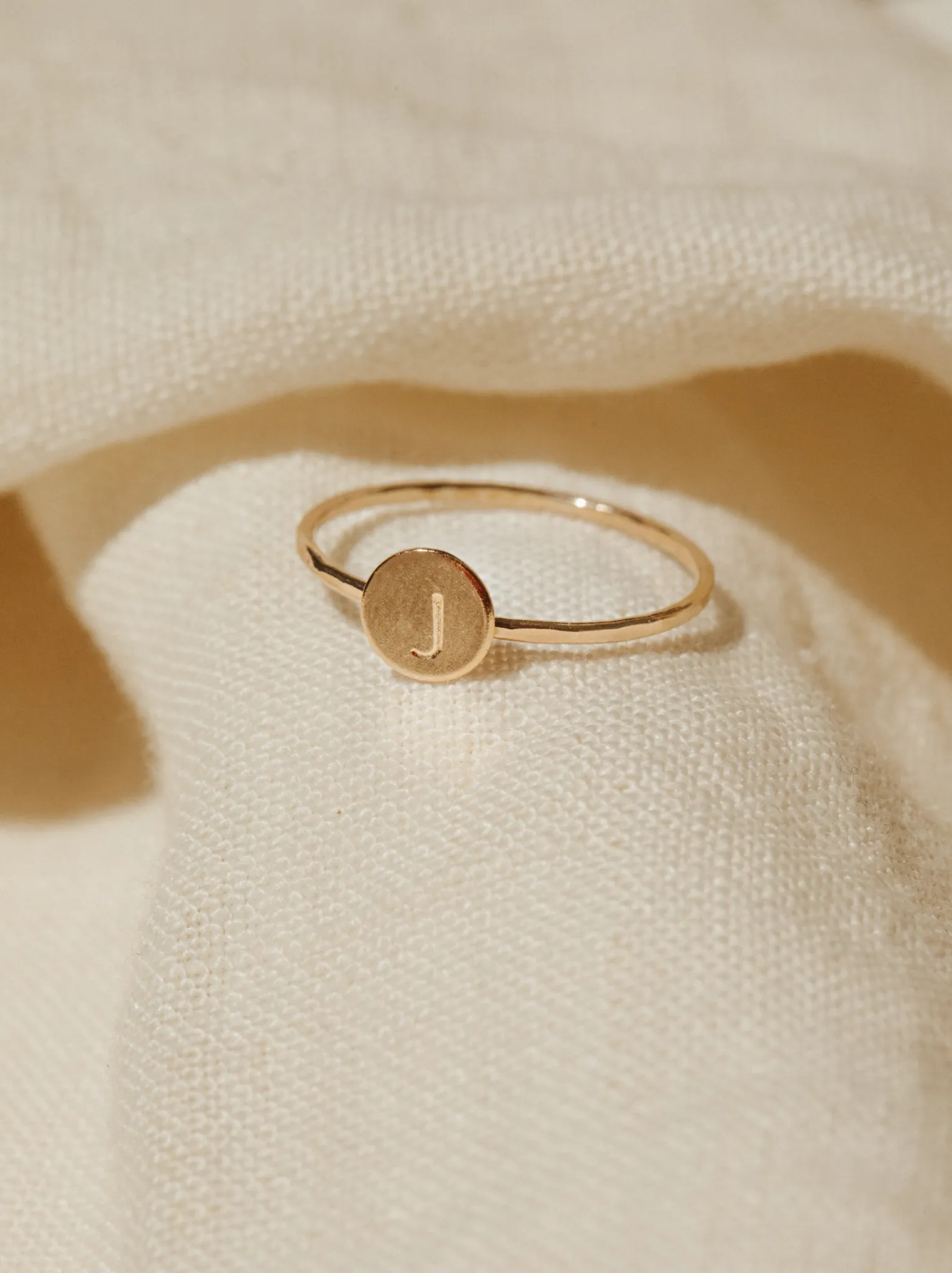 Initial Stacker Ring sold by Able product image thumbnail 2