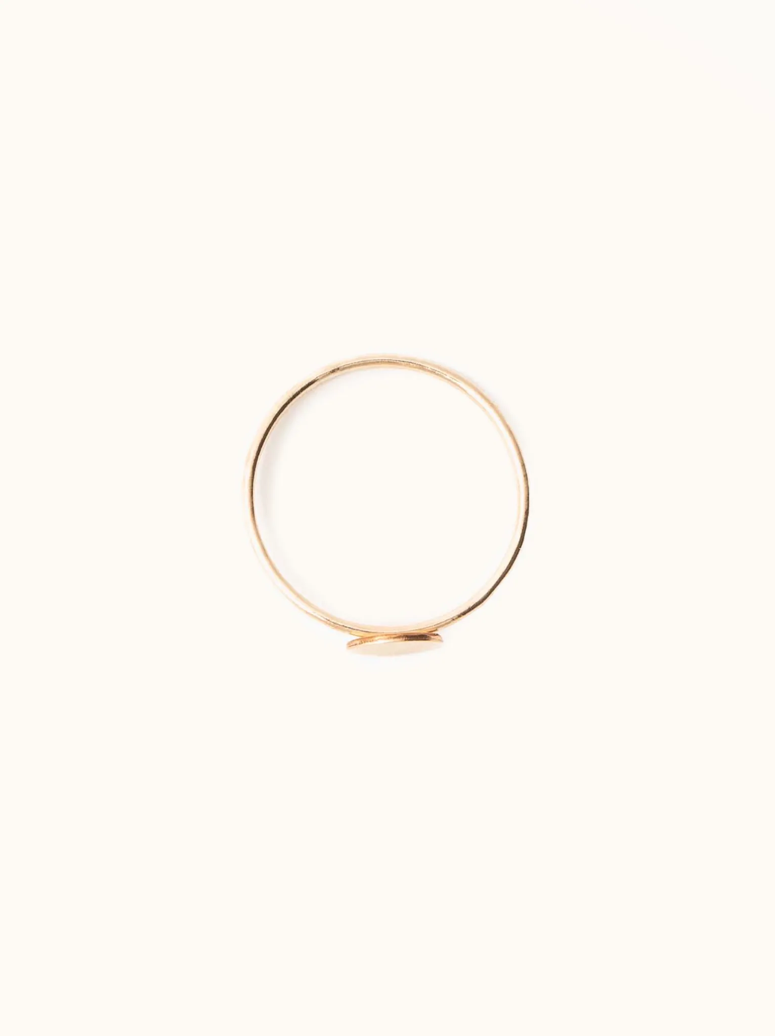 Initial Stacker Ring sold by Able product image thumbnail 3