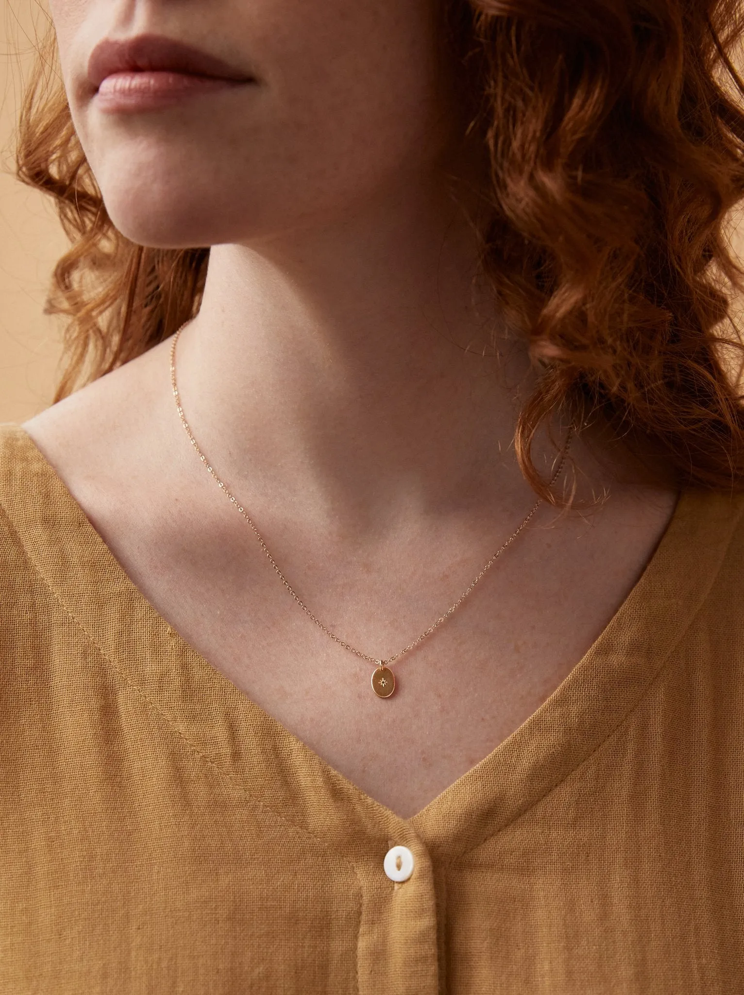Dainty Oval Necklace sold by Able product image thumbnail 2