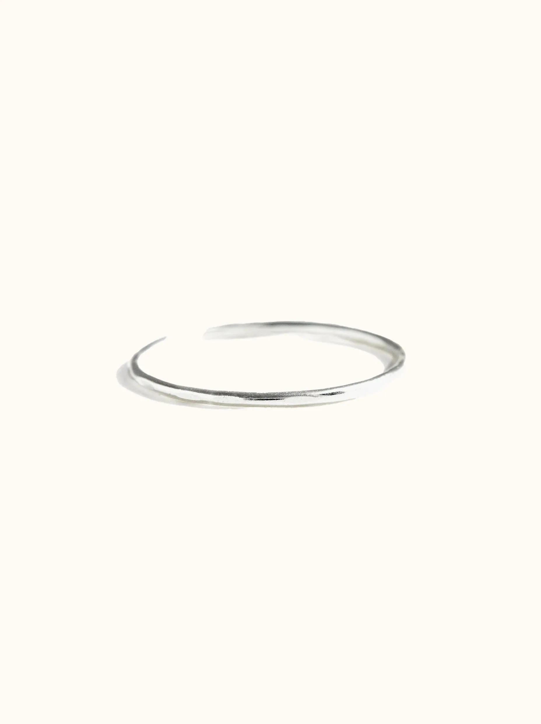 Hammered Stacking Ring sold by Able