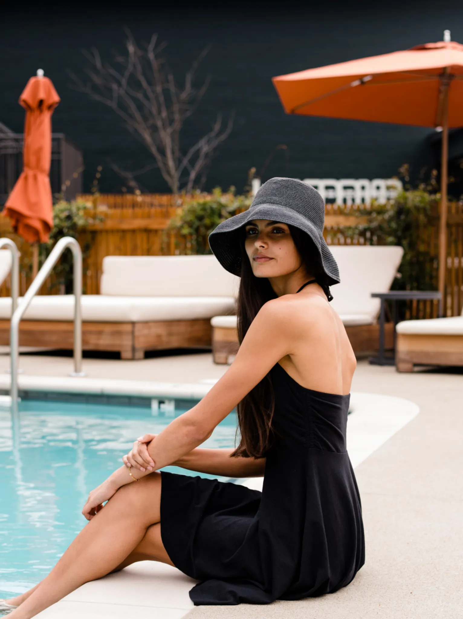 Elliana Ruched Halter Dress sold by Able product image thumbnail 5