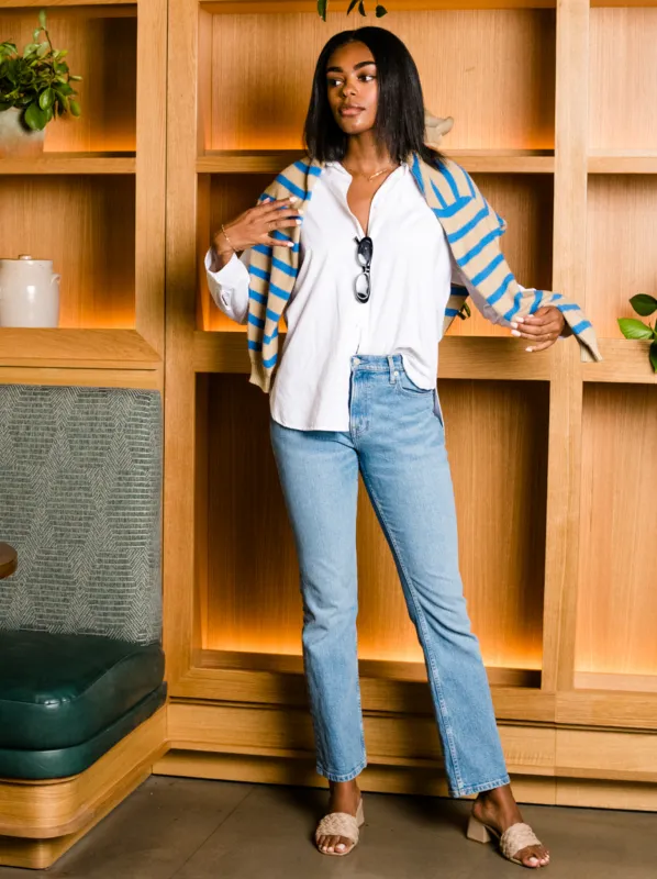 Becky Straight Leg Jean sold by Able