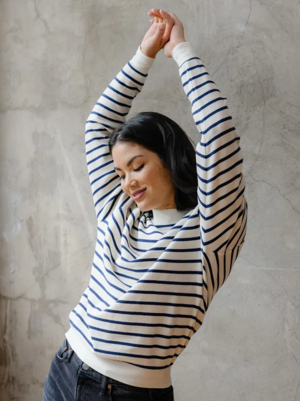 Brea Waffle Sweatshirt sold by Able