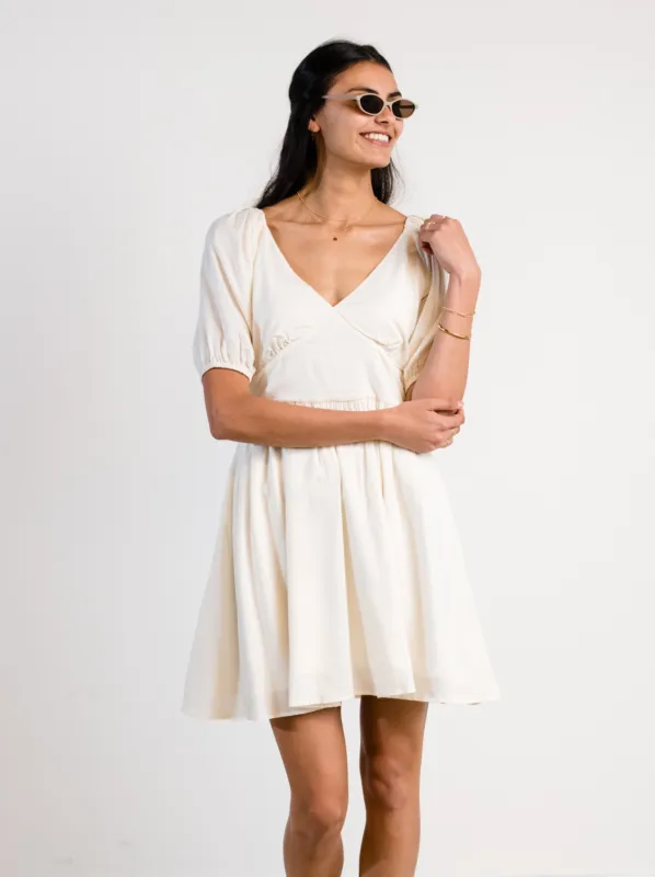 Arden Ruched Mini Dress sold by Able