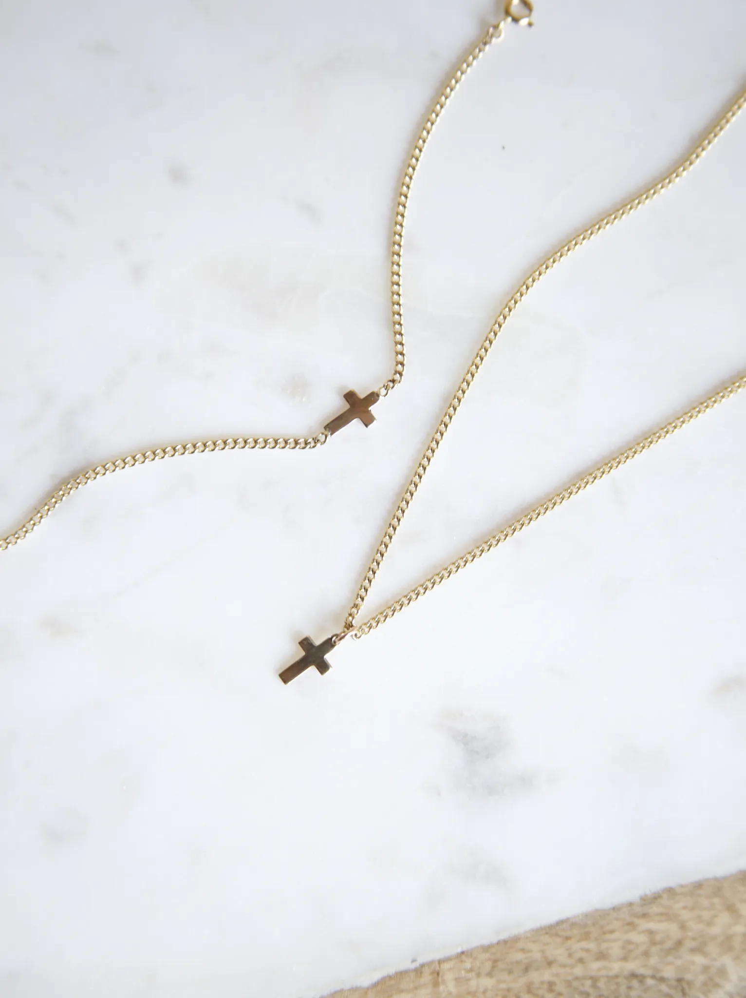 Cross Pendant Curb Chain Necklace sold by Able product image thumbnail 4