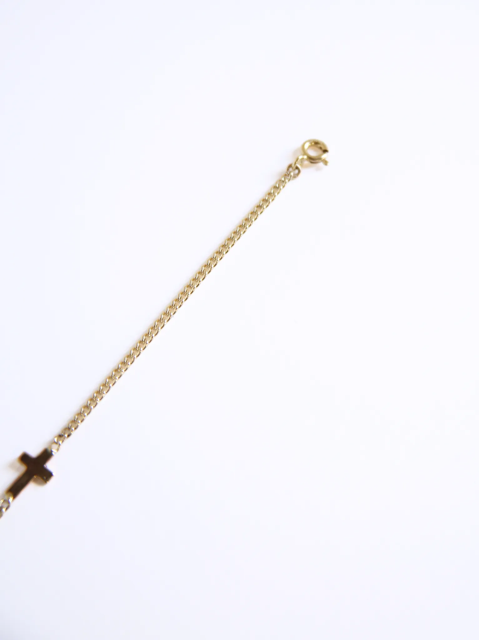 Cross Pendant Curb Chain Bracelet sold by Able product image thumbnail 5
