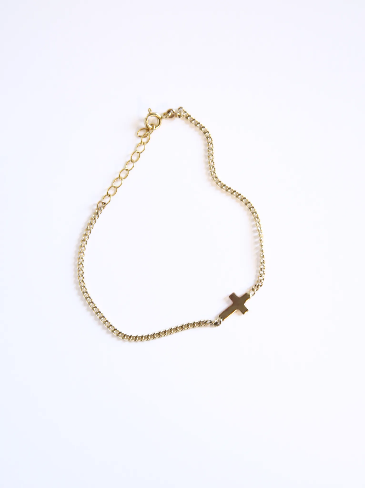 Cross Pendant Curb Chain Bracelet sold by Able product image thumbnail 4