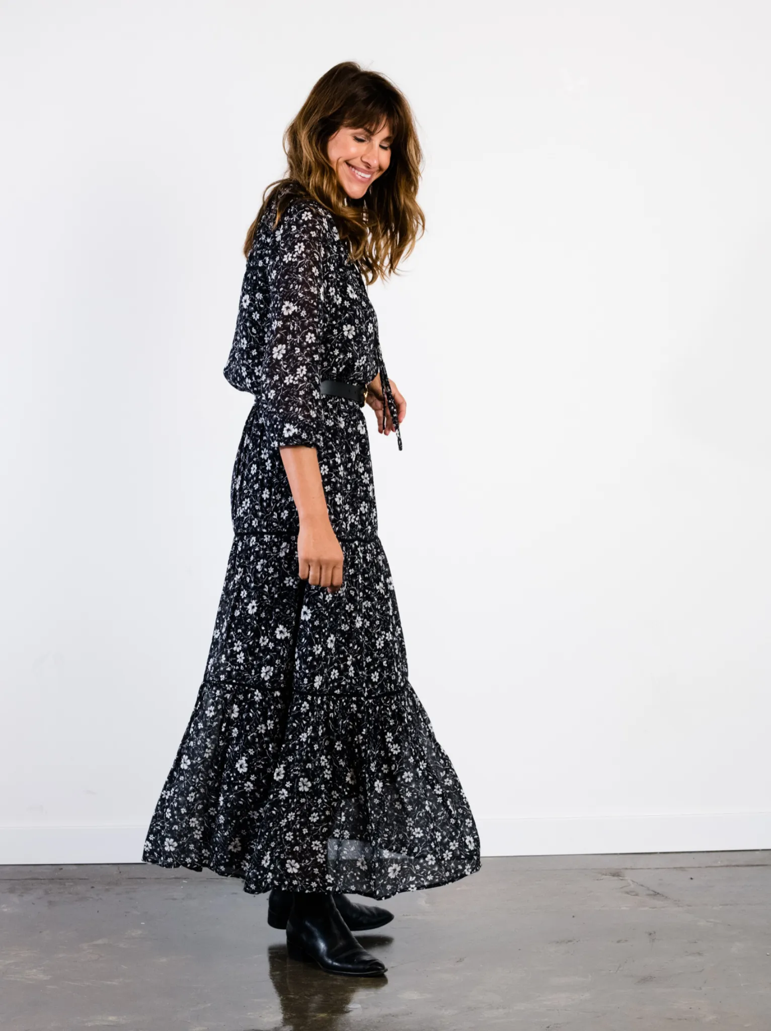 Erin Tiered Maxi Skirt sold by Able product image thumbnail 5