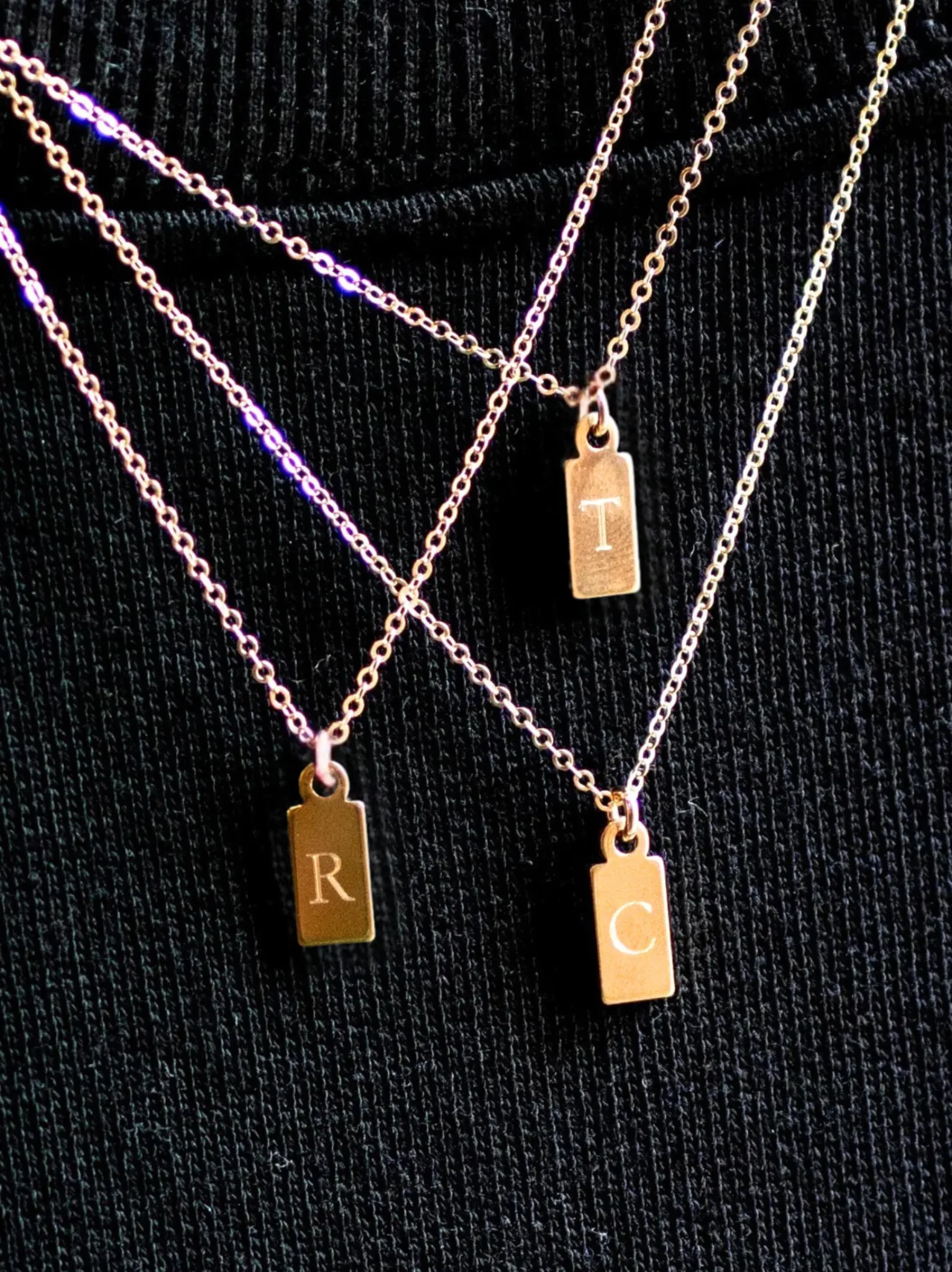 Mini Dog Tag Necklace sold by Able product image thumbnail 3