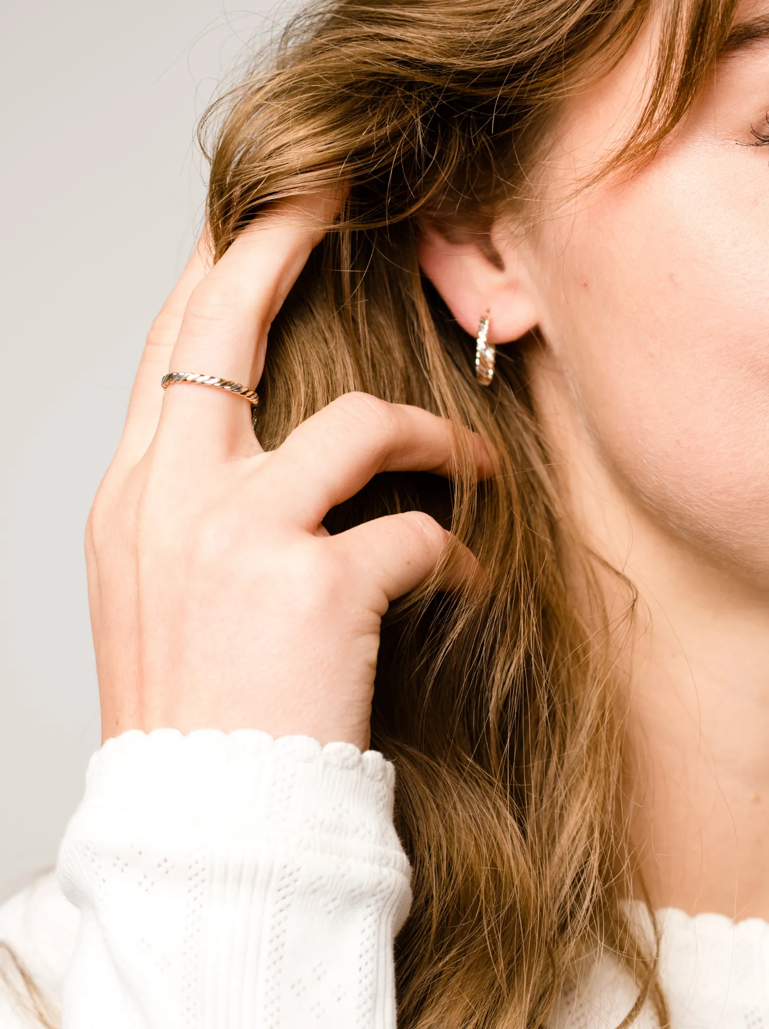Two-Tone Twist Ring sold by Able product image thumbnail 2
