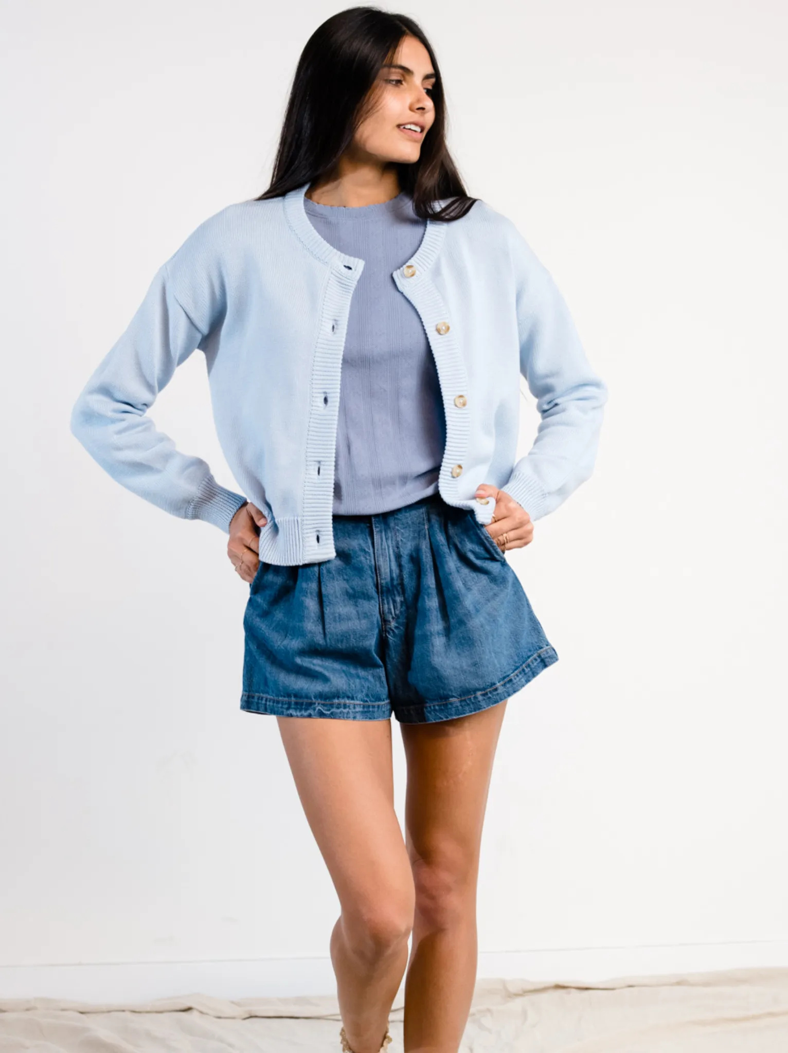 Harper Pointelle Knit Top sold by Able product image thumbnail 4