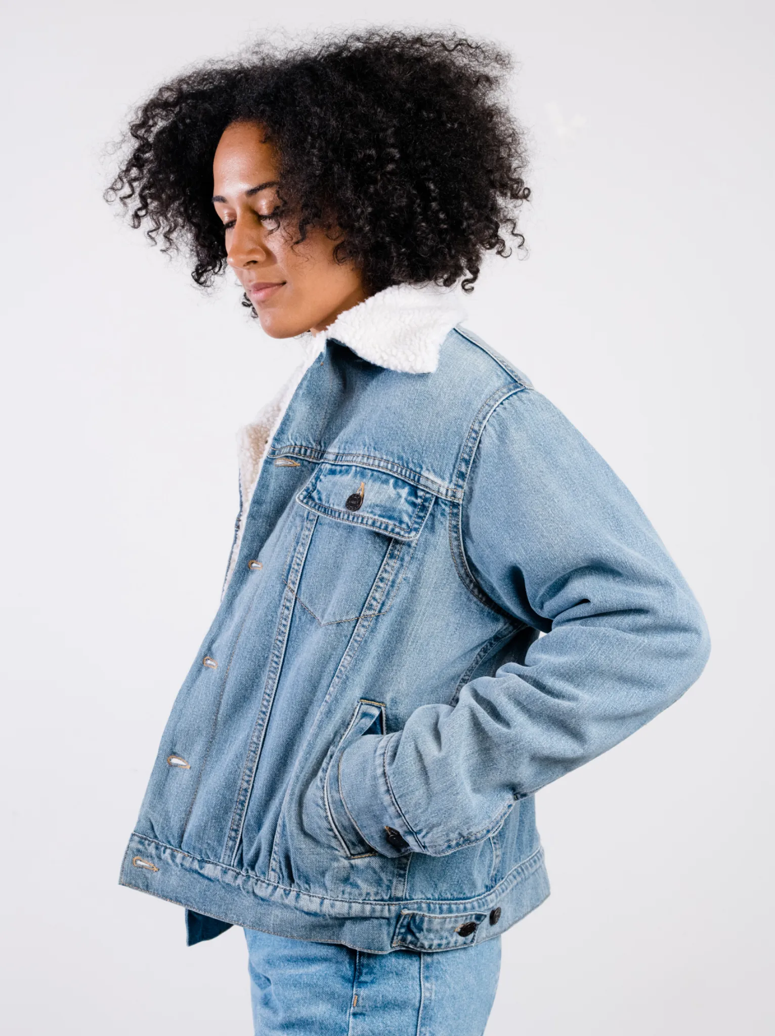 Shannon Sherpa Denim Jacket sold by Able product image thumbnail 3