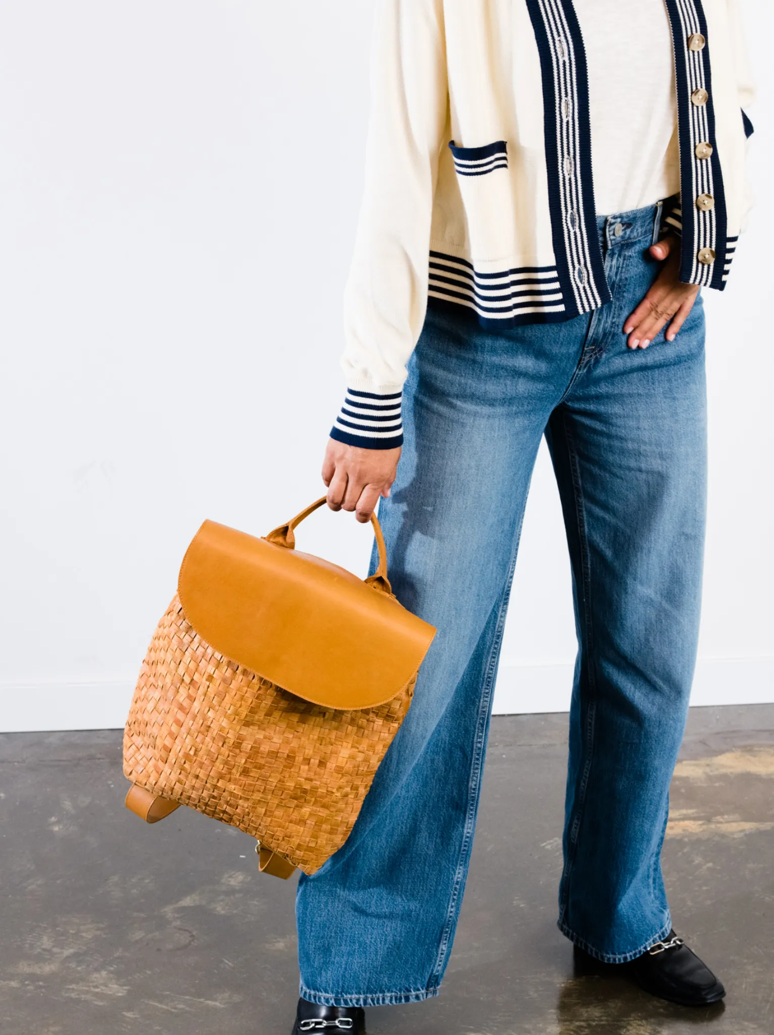 Elsa Basketweave Backpack sold by Able product image thumbnail 3