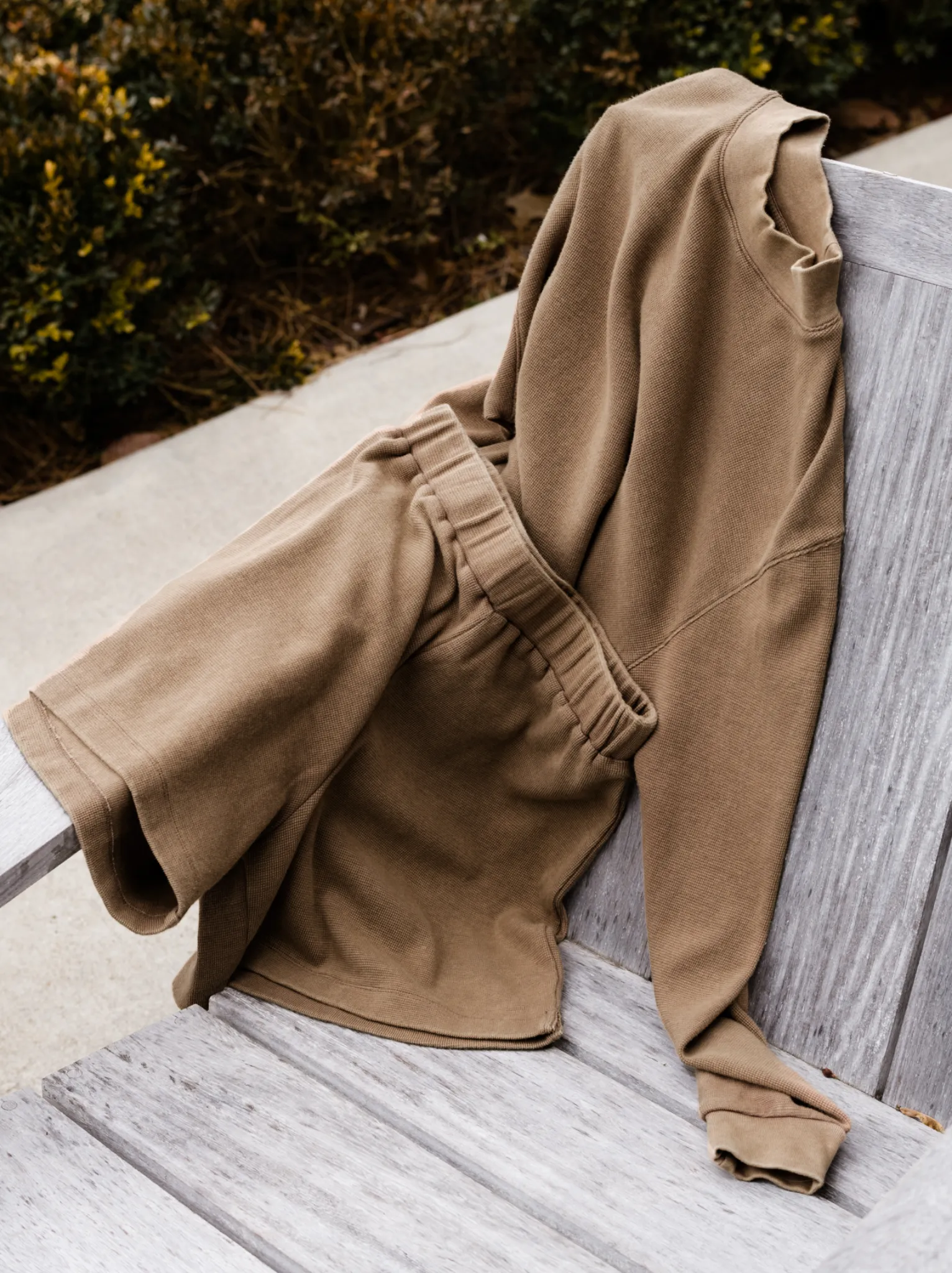 Brea Cozy Waffle Knit Short sold by Able product image thumbnail 3