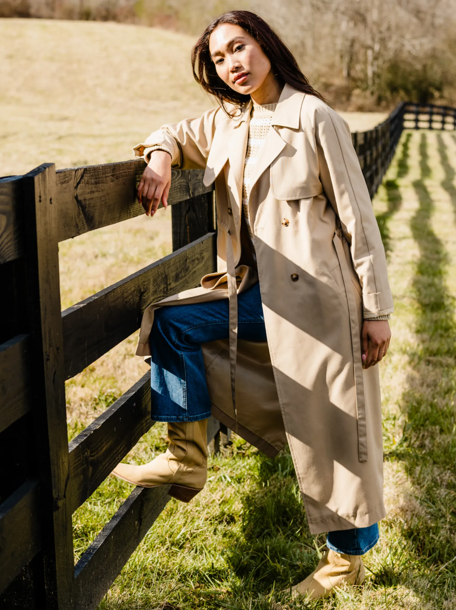 Kimberly Trench Coat sold by Able