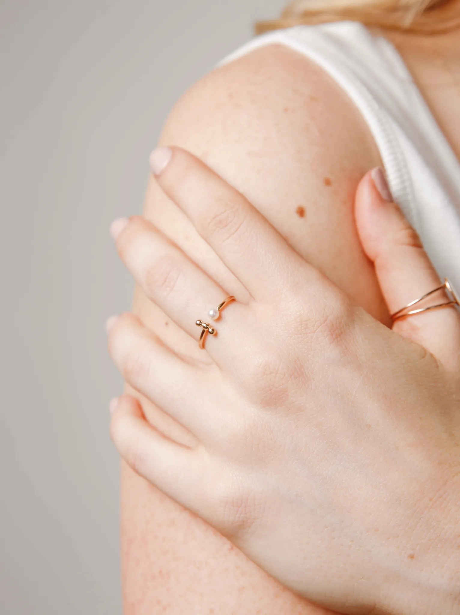 Caesar Open Pearl Ring sold by Able product image thumbnail 2