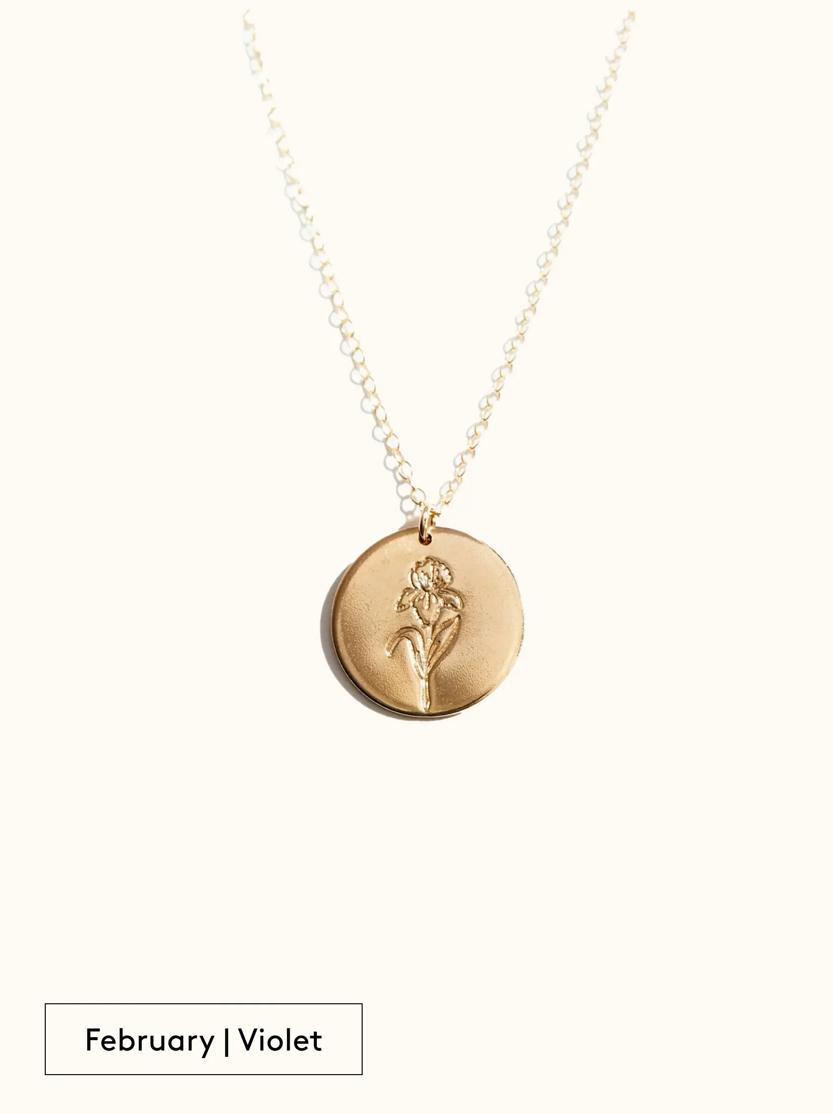 Bloom Birth Month Necklace sold by Able product image thumbnail 3