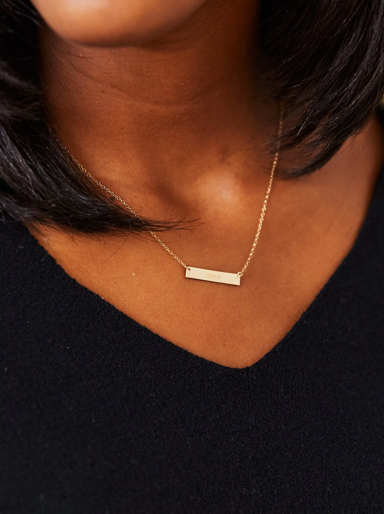 Engravable Horizon Necklace sold by Able product image thumbnail 2