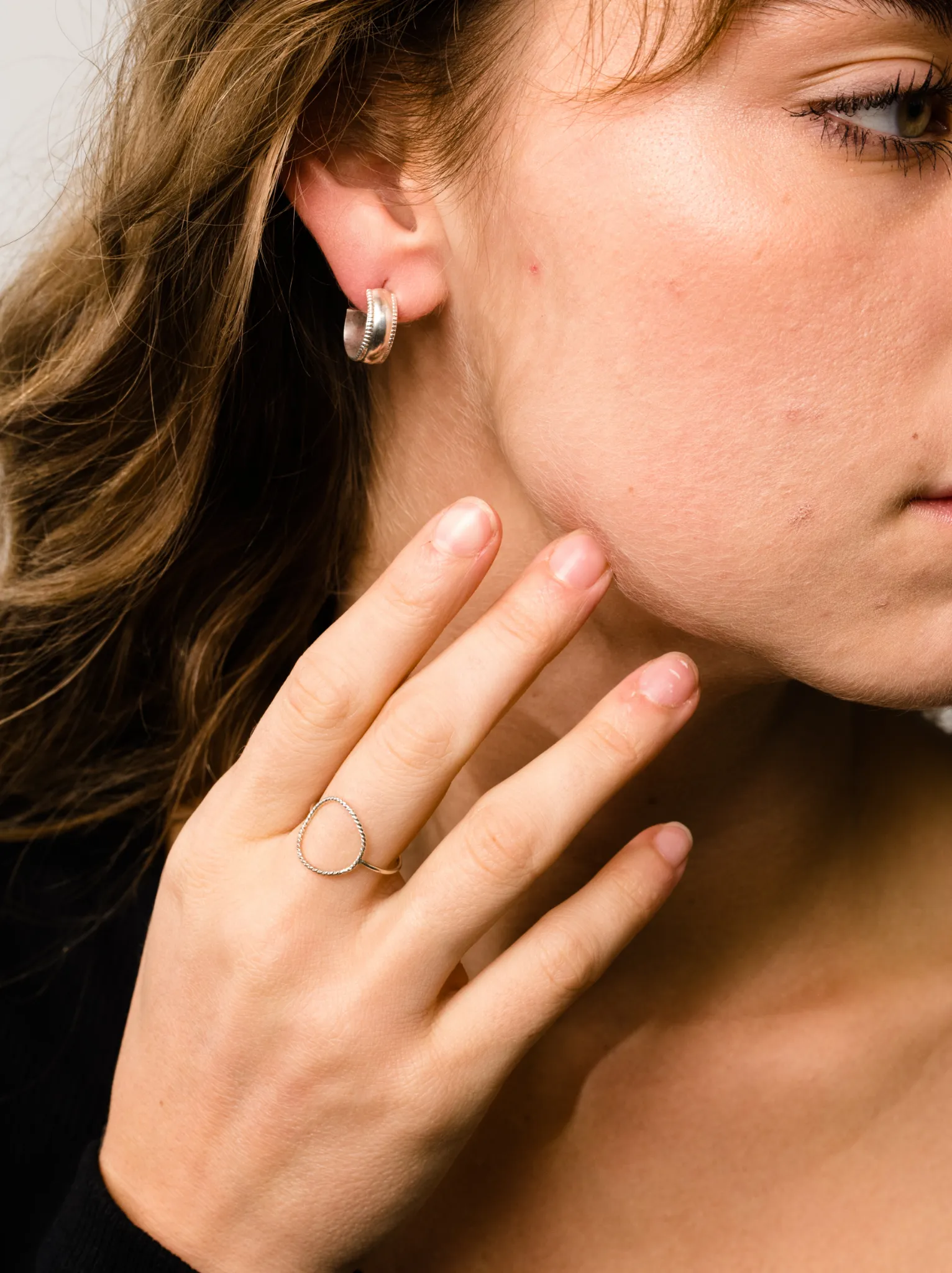 Chunky Column Hoops sold by Able product image thumbnail 4