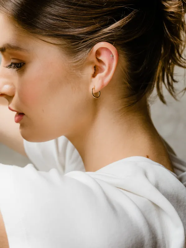 Celine Huggie Hoops sold by Able