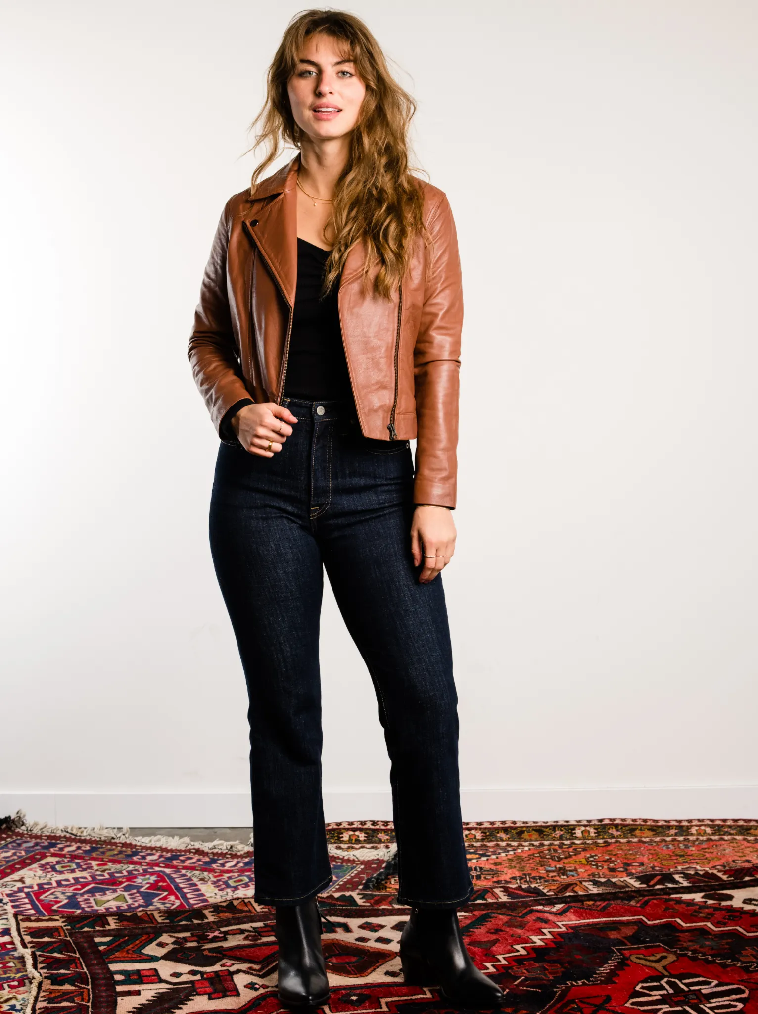 Maha Leather Jacket sold by Able