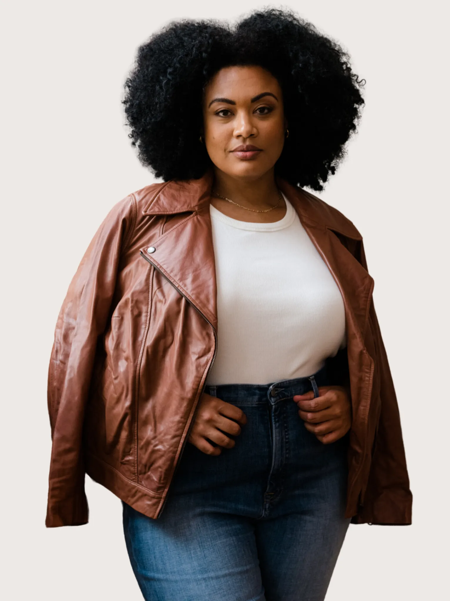 Maha Leather Jacket sold by Able product image thumbnail 3