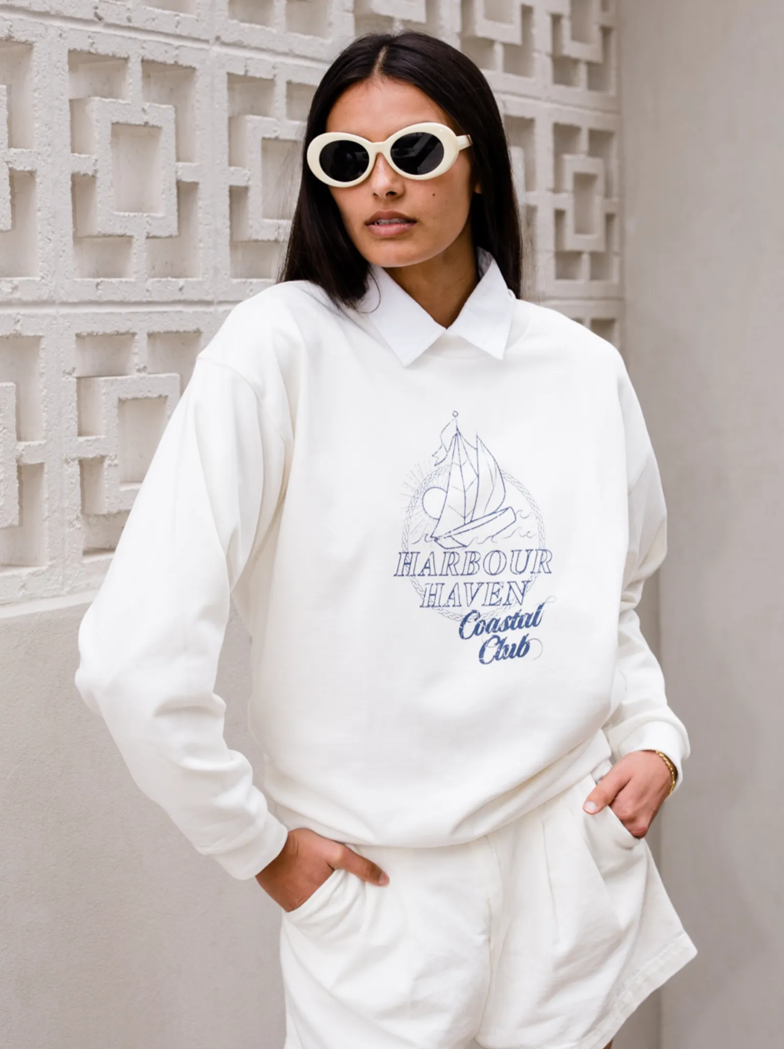 Oaklyn Graphic Sweatshirt sold by Able