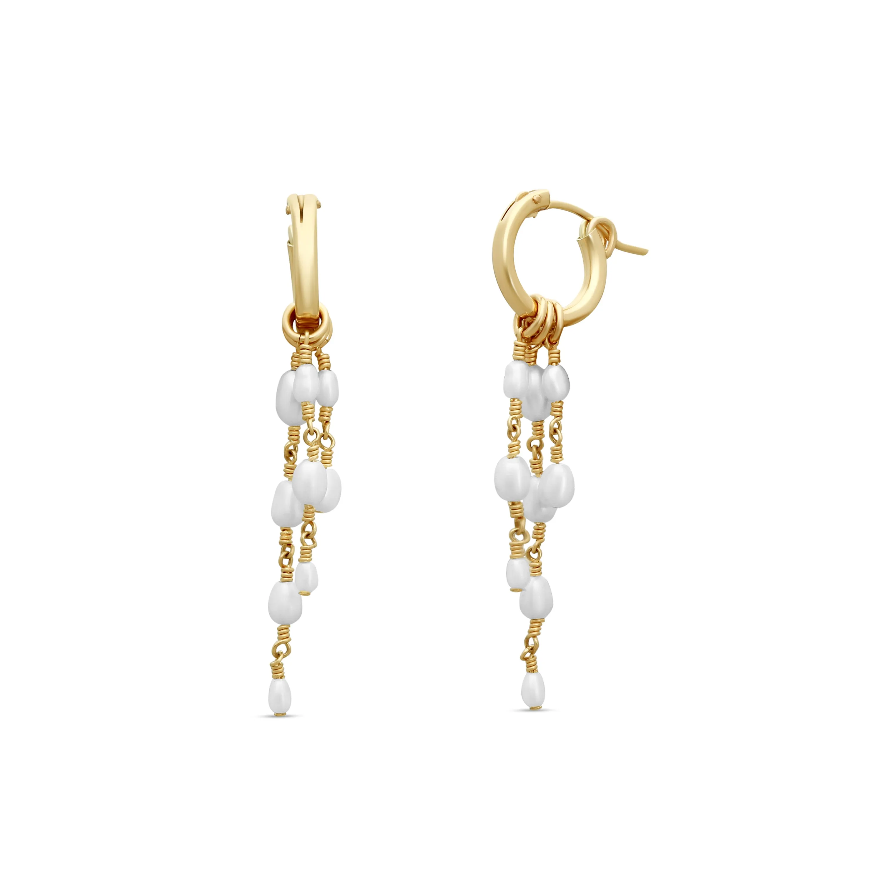Celeste Pearl Chandelier Earrings sold by Able product image thumbnail 2