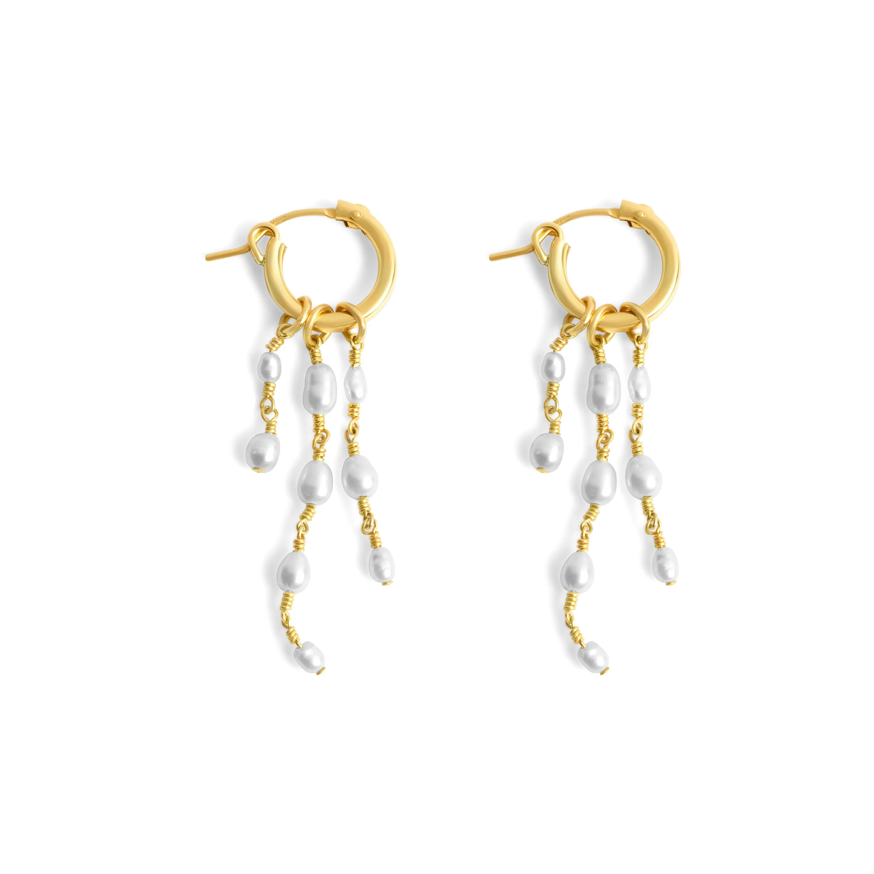 Celeste Pearl Chandelier Earrings sold by Able product image thumbnail 3
