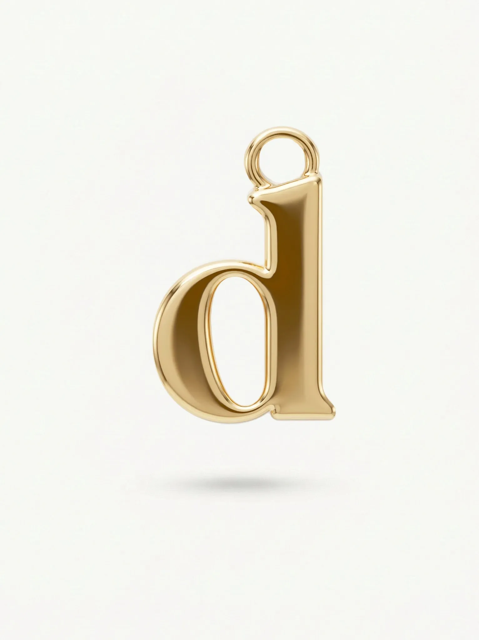 Initial Charm Gold Vermeil sold by Able product image thumbnail 4