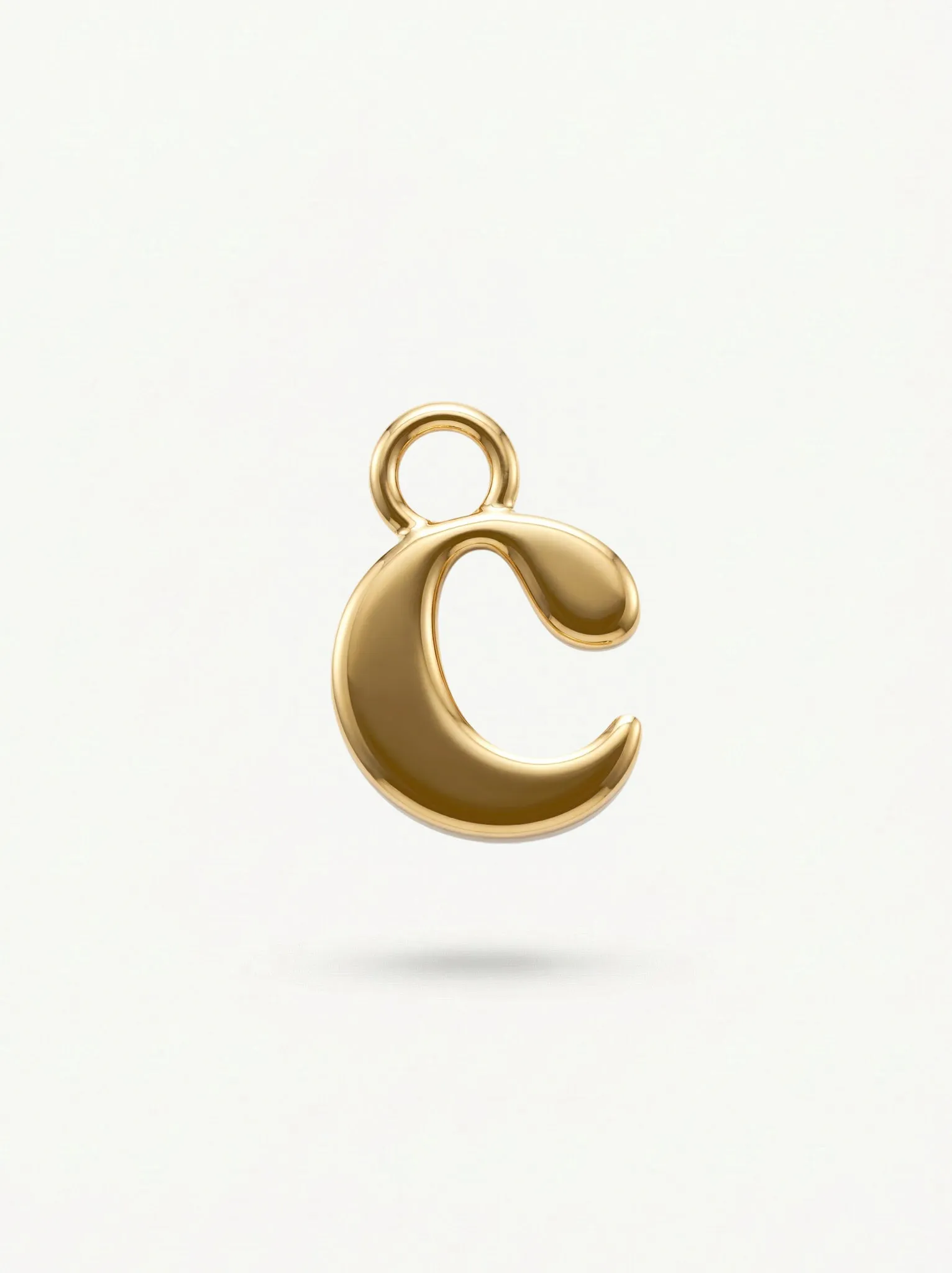 Initial Charm Gold Vermeil sold by Able product image thumbnail 3