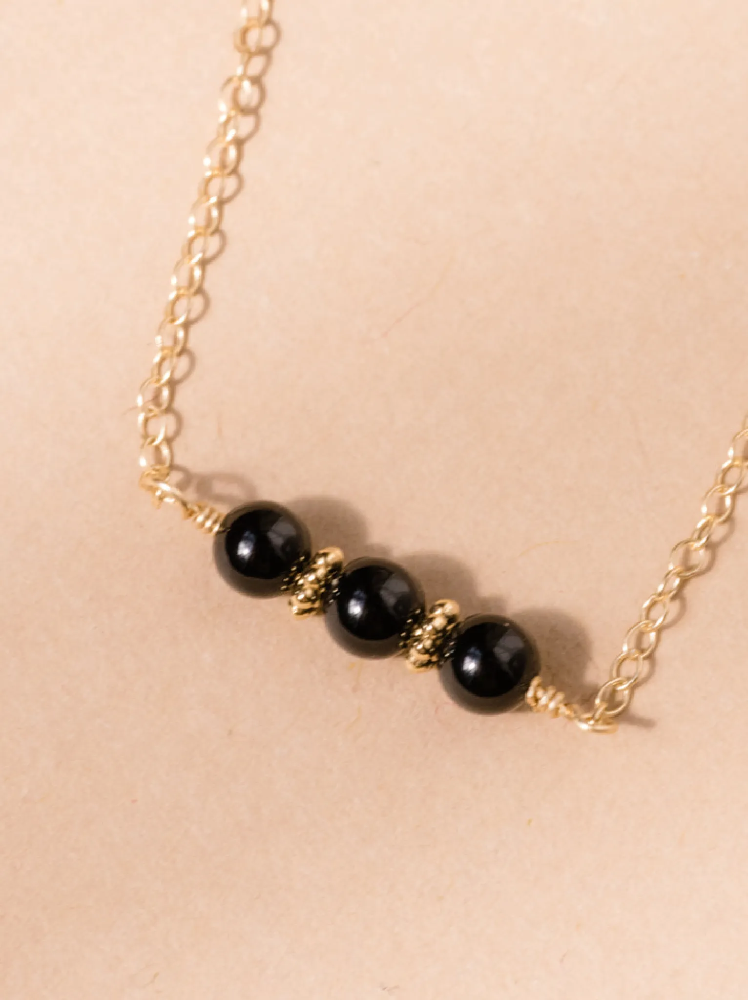 Onyx Trio Necklace sold by Able product image thumbnail 2