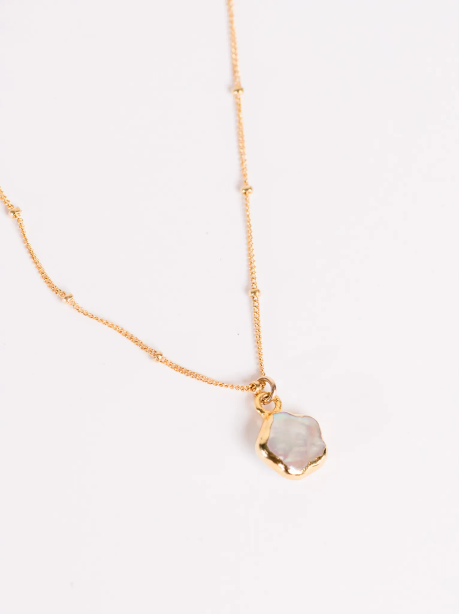 Pearl Flower Necklace sold by Able product image thumbnail 4