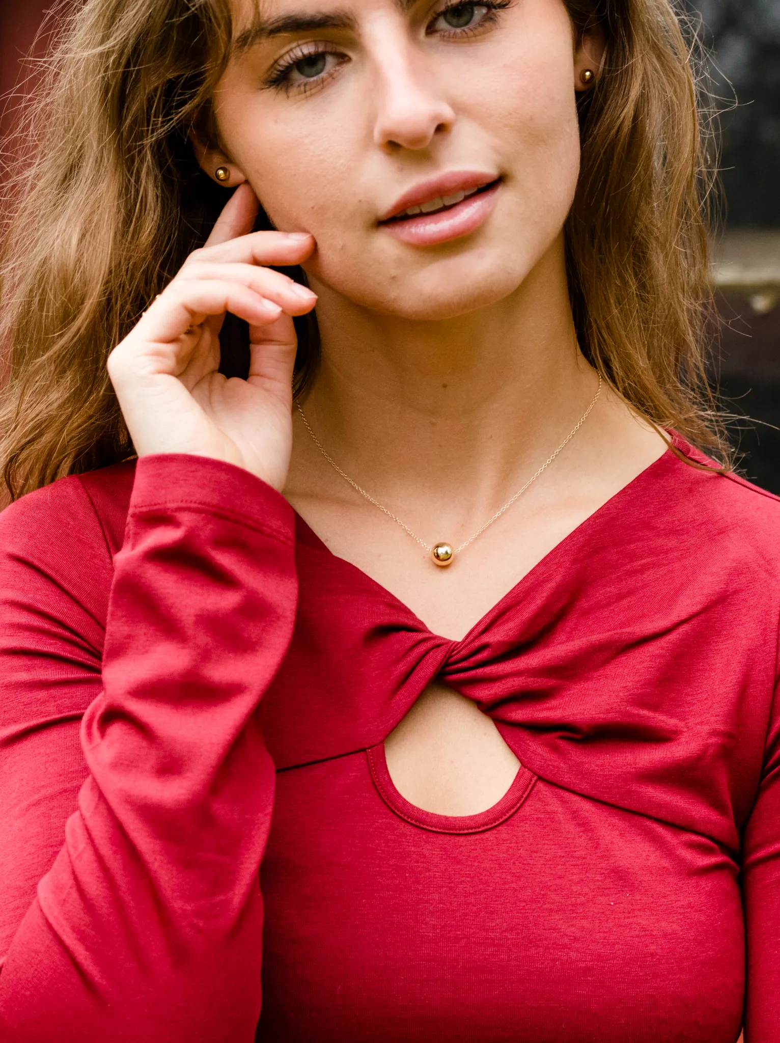 Sphere Pendant Necklace sold by Able