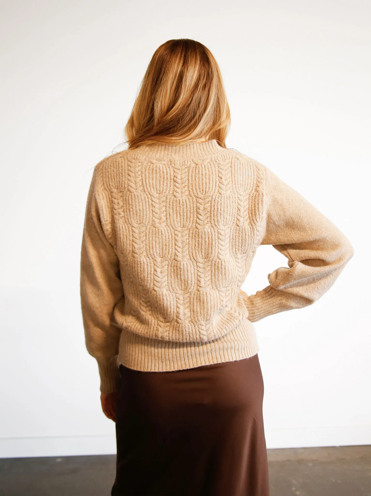 Lindsey Cable Pullover Sweater sold by Able product image thumbnail 3