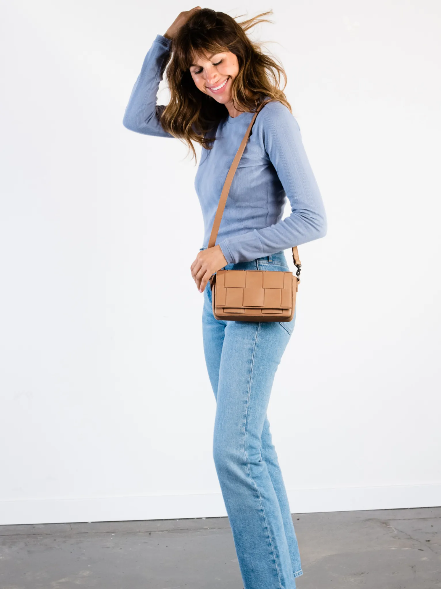 Mini Flap Woven Crossbody sold by Able product image thumbnail 2