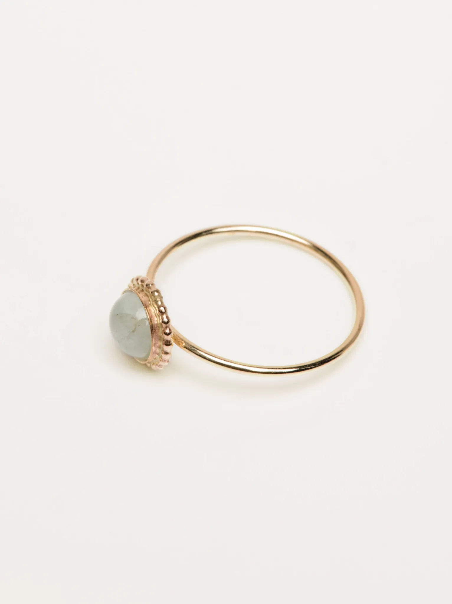 Aquamarine Halo Ring sold by Able product image thumbnail 3