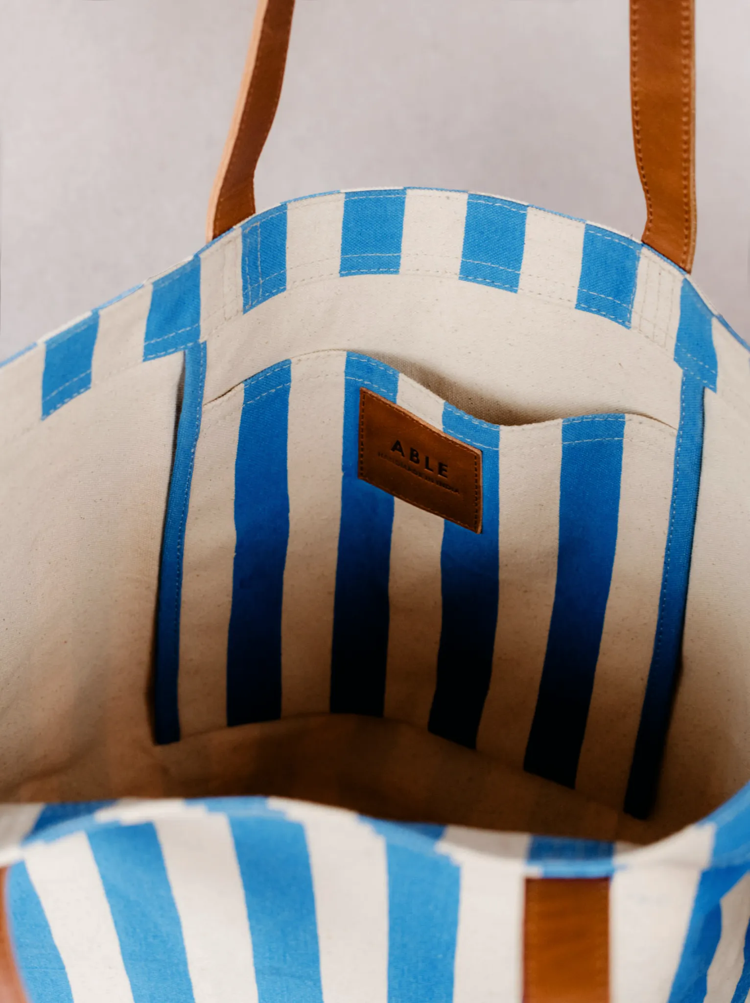 Mandrell Cabana Striped Tote sold by Able product image thumbnail 4