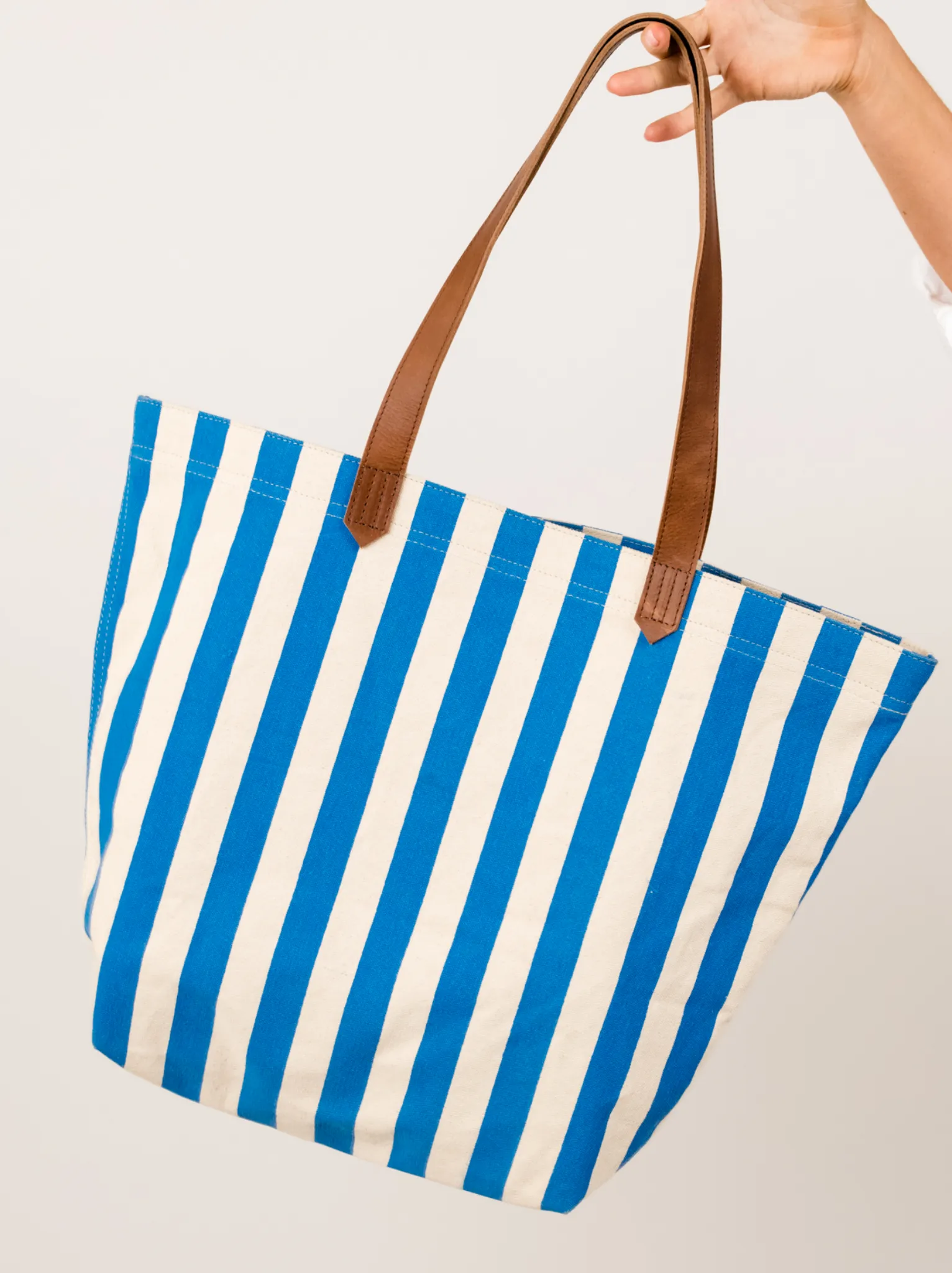 Mandrell Cabana Striped Tote sold by Able