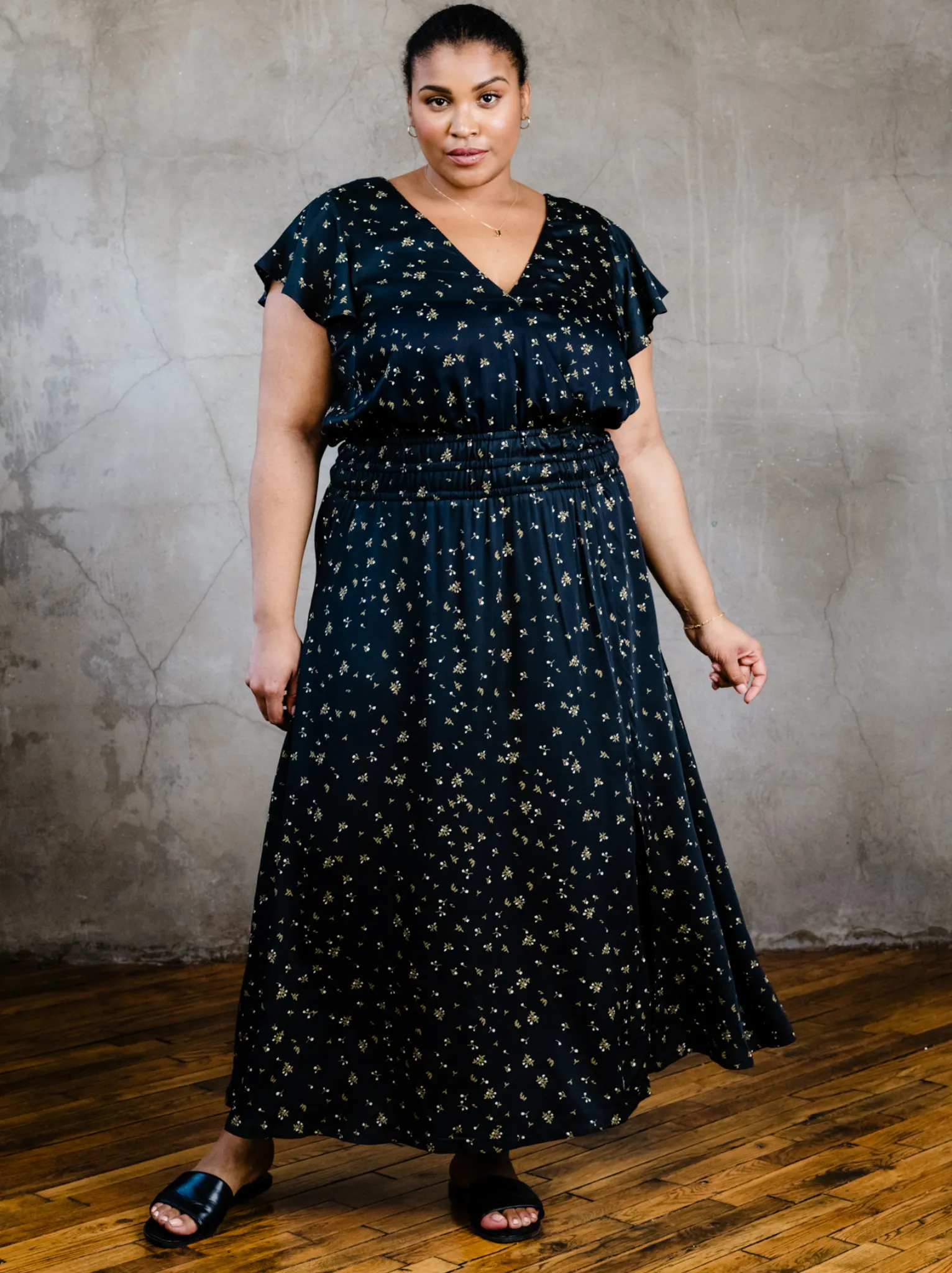 Isabella Smocked Maxi Dress sold by Able product image thumbnail 2