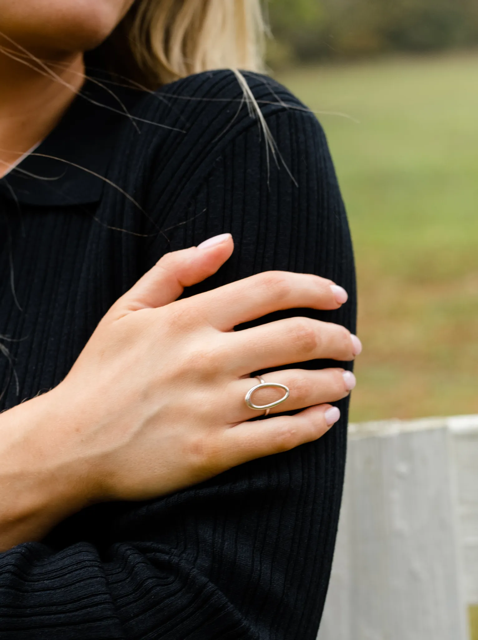 Dali Open Oval Ring sold by Able