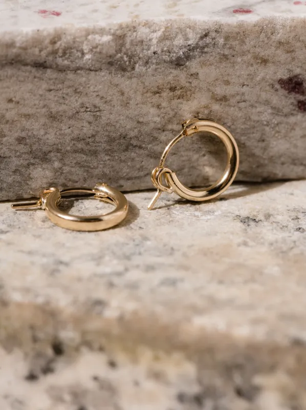 Mari Huggie Hoops sold by Able