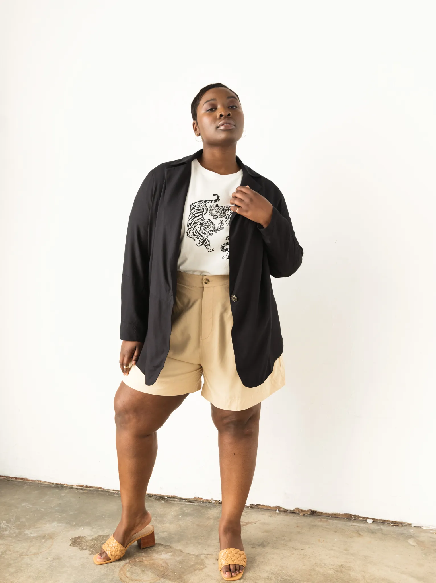 Esme Long Drapey Short sold by Able product image thumbnail 3