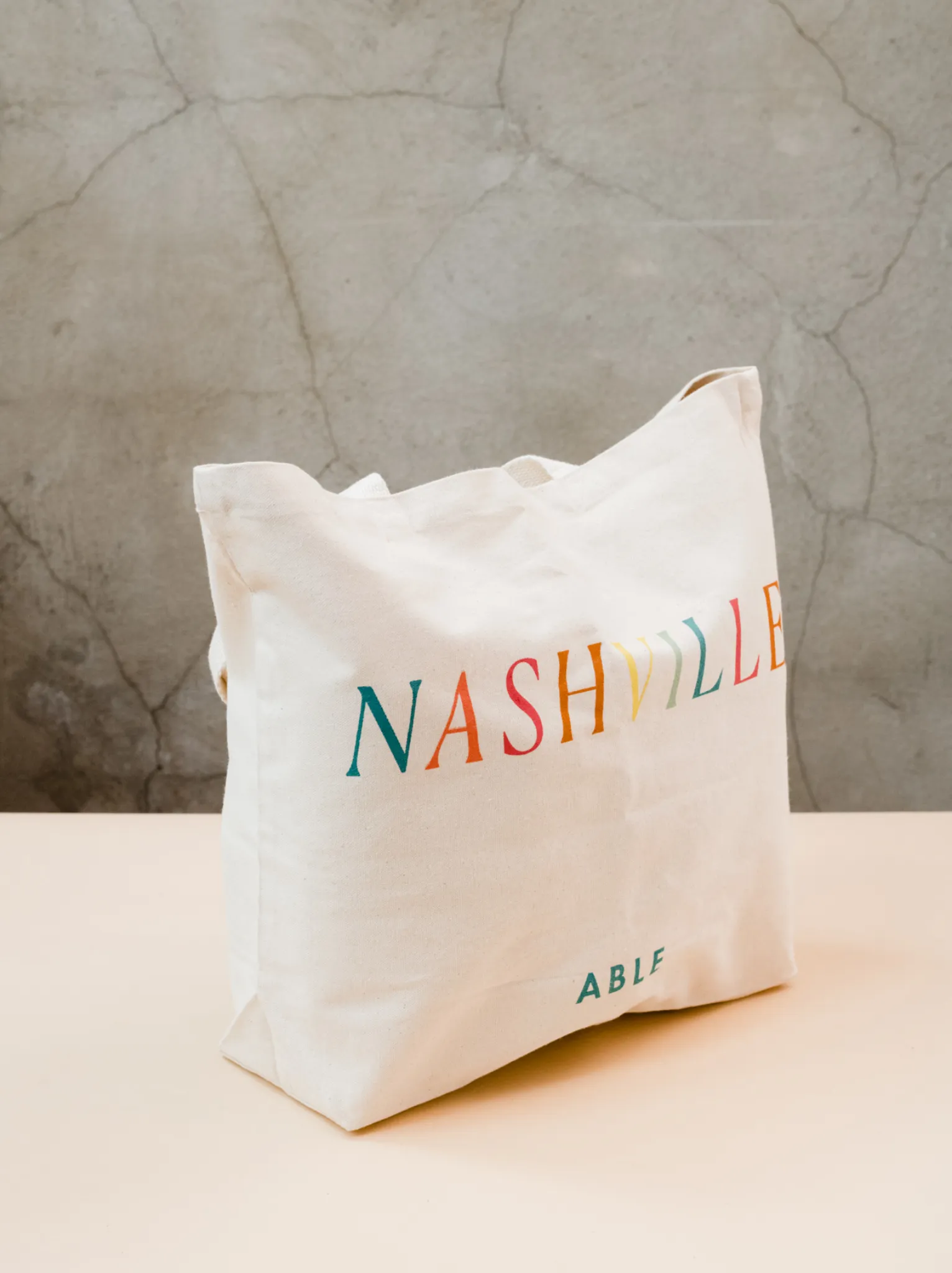 Nashville Canvas Tote Bag sold by Able product image thumbnail 2