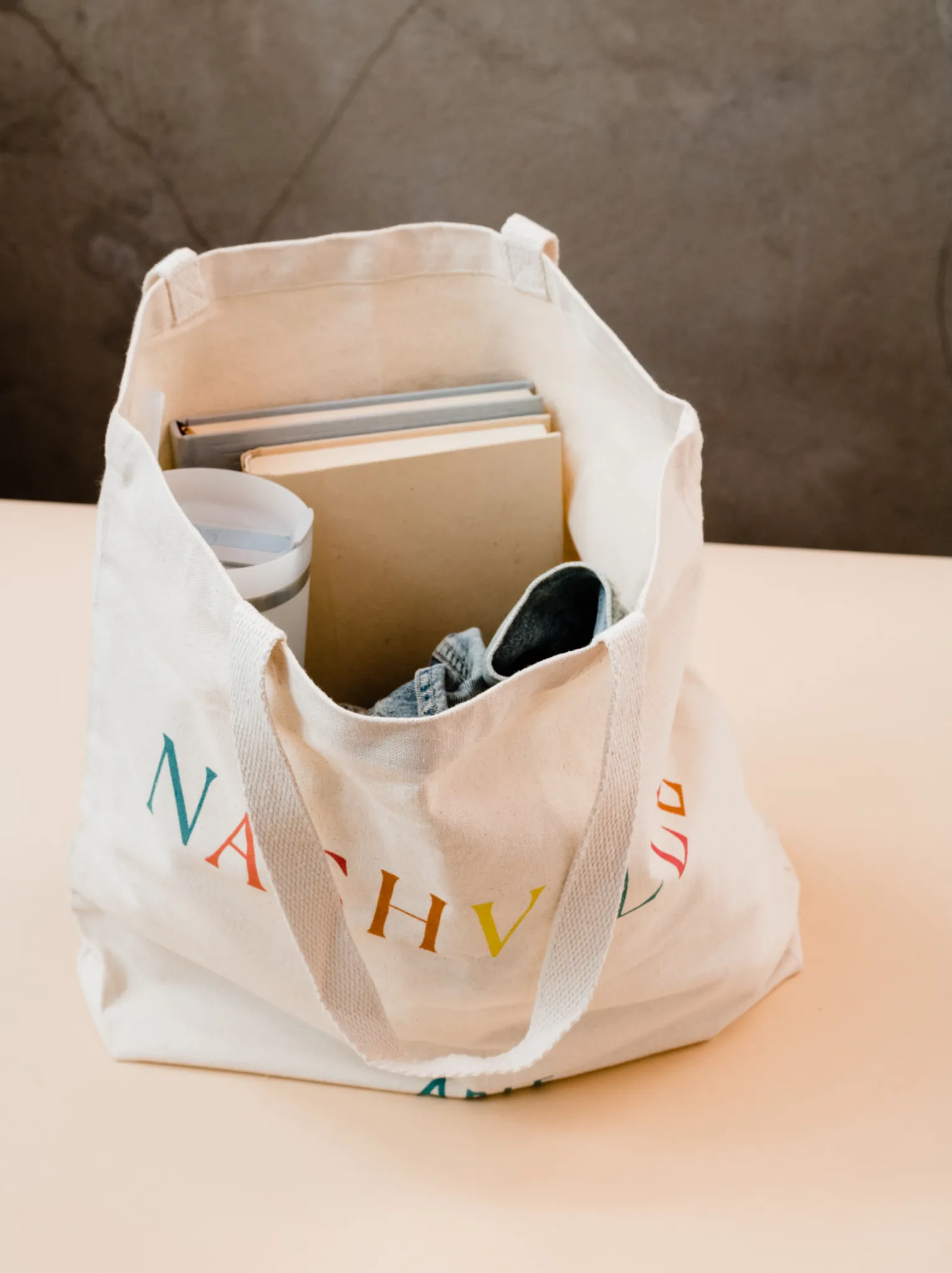 Nashville Canvas Tote Bag sold by Able product image thumbnail 3